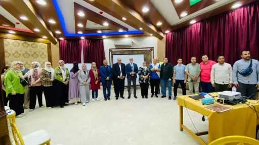 خلال محاضرة توعوية.. خالد عبد الحميد و يؤكد أهمية استثمار الوقت