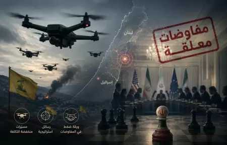 حرب المسيّرات الصامتة: كيف تستخدم إيران «حزب الله» كورقة ضغط قبل المفاوضات؟