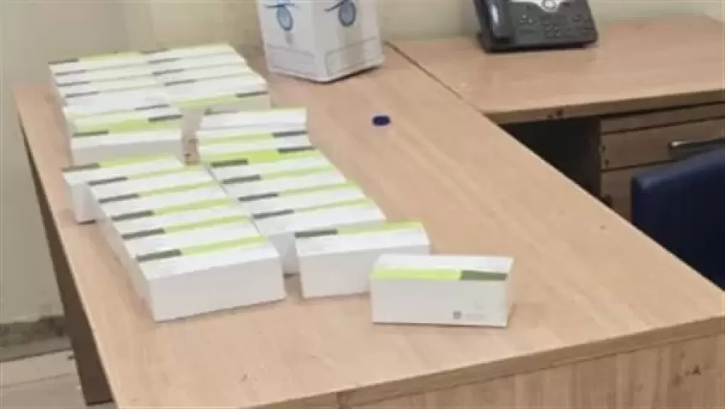 جانب من المضبوطات