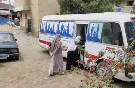 قافلة سكانية شاملة بقرية عوض حميدة بالمحمودية تقدم خدماتها لـ ٥٤٨ مواطن