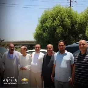 متابعة ميدانية لاستكمال إنشاء محور أبو غالب العلوي وتسريع إجراءات التعويضات