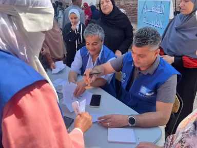 بنك الشفاء المصري ينظم 4 قوافل طبية شاملة بكفر الشيخ بالتعاون مع مجلس الوزراء