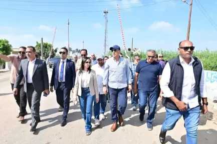 وزير الري ومحافظ البحيرة يتابعان جاهزية المنظومة المائية خلال موسم أقصى الاحتياجات