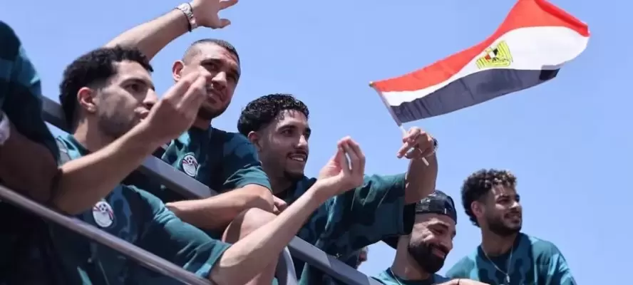 استقبال منتخب مصر فى العلمين يتصدر الإعلام الأوروبي