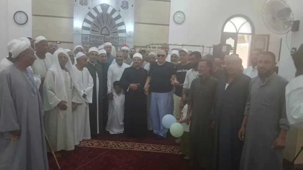 افتتاح المسجد الكبير بقرية كوم أشو بكفر الدوار