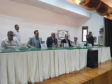 محمود لملوم يشارك في تكريم عمال مطاحن جنوب القاهرة والجيزة ويُكرَّم لجهوده المجتمعية