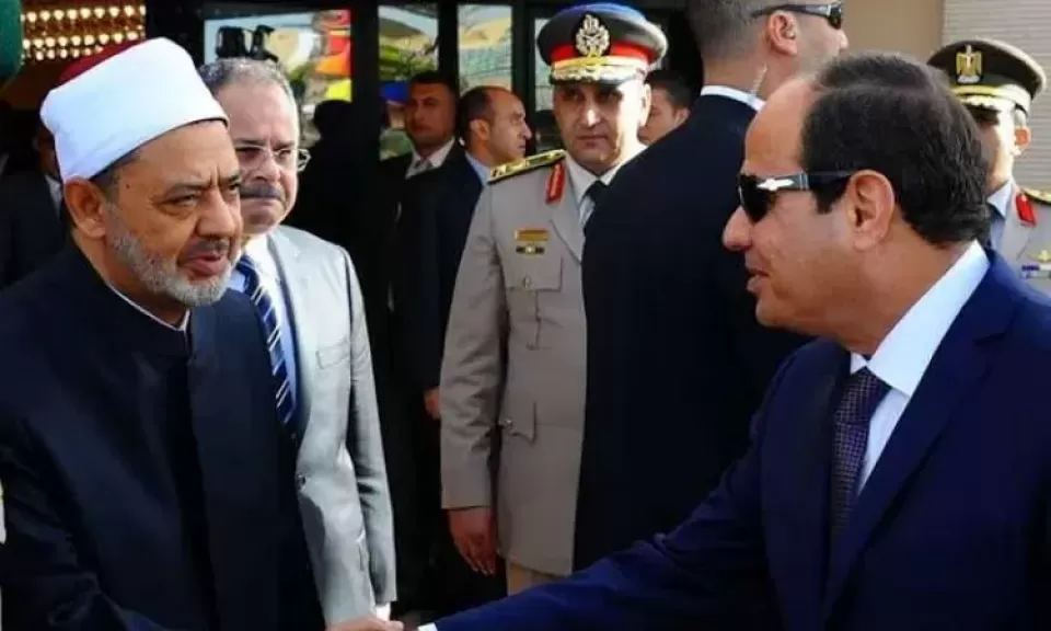 شيخ الأزهر والرئيس السيسي