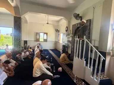 افتتاح مسجد البحري الجديد بعزبة روحو بإيتاي البارود بعد تطويره بتكلفة 700 ألف جنيه