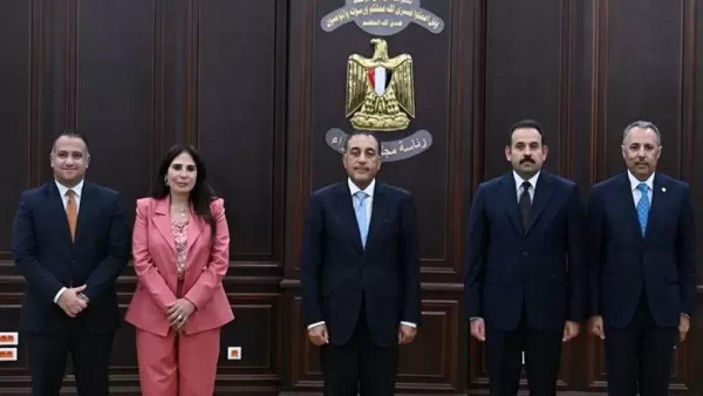 مصطفي مدبولي وراندة المنشاوي وبهاء الغنام ووليد عباس