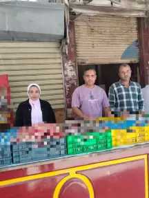 ضبط 2000 قطعة حلويات مجهولة المصدر و100 علبة سجائر مهربة خلال حملة تموينية بدمنهور