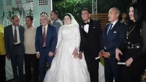 في ليلة من ليالي العمر.. عائلة التونى تحتفل بزفاف الأستاذ محمد صلاح والأستاذة منار عادل التونى