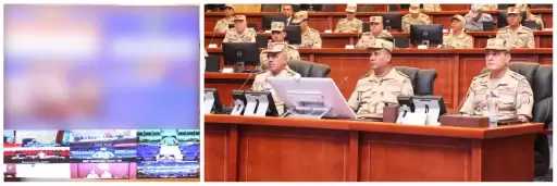 القوات المسلحة تنفذ مشروع مراكز القيادة الإستراتيجى التعبوى بنطاق الجيش الثانى الميدانى