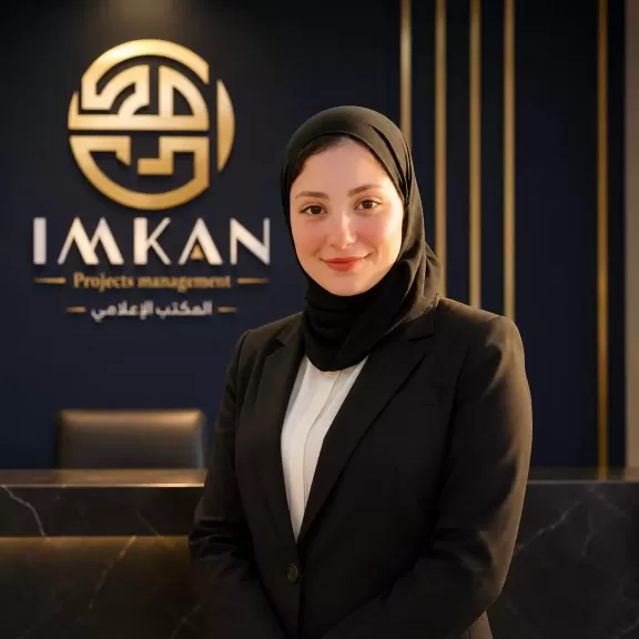 ريم خالد، مدير التسويق بشركة «إمكان IMKAN» لإدارة المشروعات