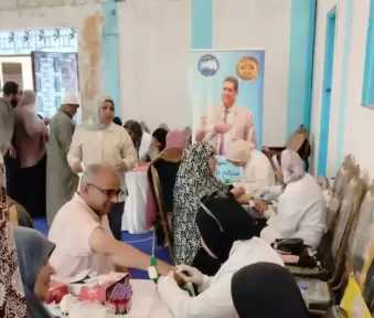 ”مستقبل وطن دمياط” ينظم قافلة طبية تخدم 500 مواطن بكفر البطيخ.. كشف وتحاليل وعلاج بالمجان ومتابعة للحالات بالمستشفى
