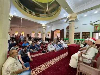 وسط أجواء إيمانية....احتفالية دينية بأبو حمص احتفالًا بذكرى المولد النبوي الشريف