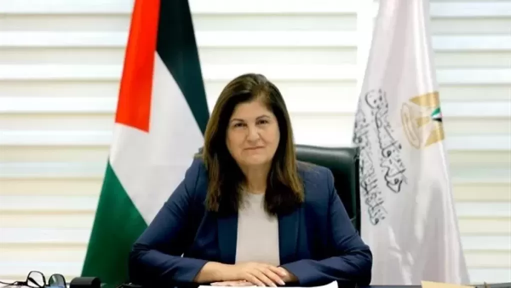 وزيرة الخارجية والمغتربين الفلسطينية فارسين شاهين