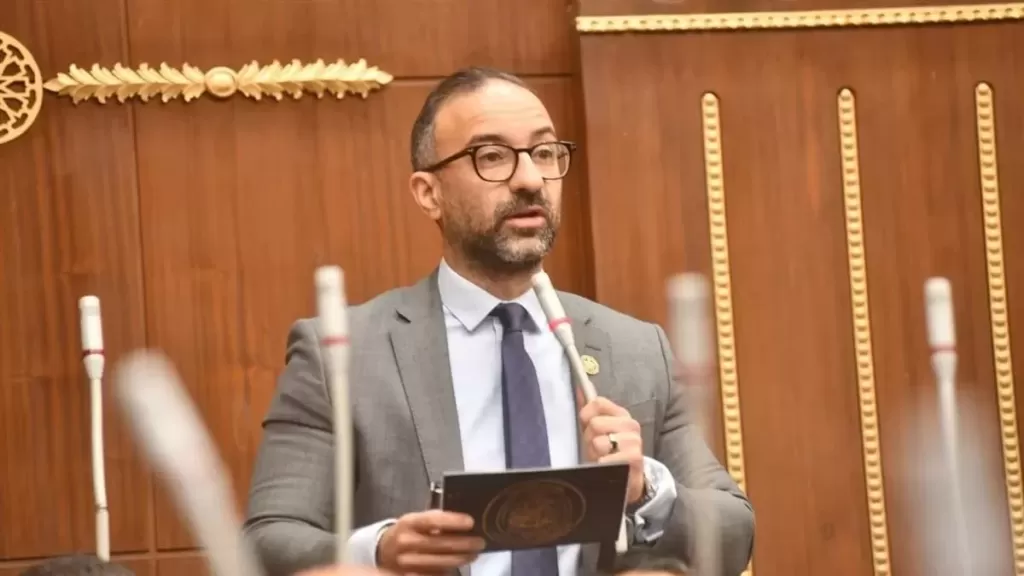 النائب أحمد الحمامصي، عضو مجلس الشيوخ عن حزب الجبهة الوطنية