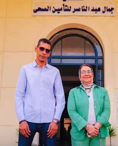 لقاء مدير عام التأمين الصحي لتقليل الانتظار تحسين خدمات التأمين الصحي بالإسكندرية