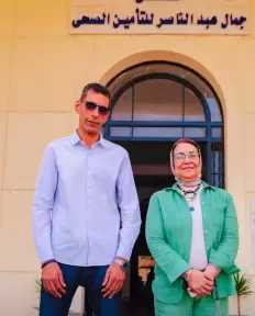 لقاء مدير عام التأمين الصحي لتقليل الانتظار تحسين خدمات التأمين الصحي بالإسكندرية