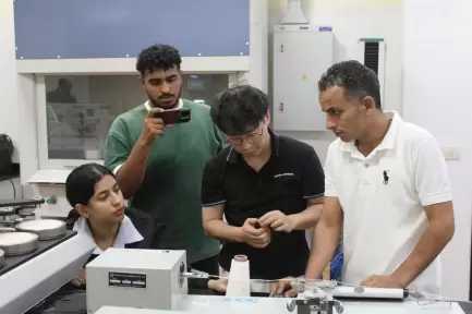 جامعة برج العرب التكنولوجية تستضيف تدريبًا فنيًا دوليًا في تكنولوجيا الغزل والنسيج