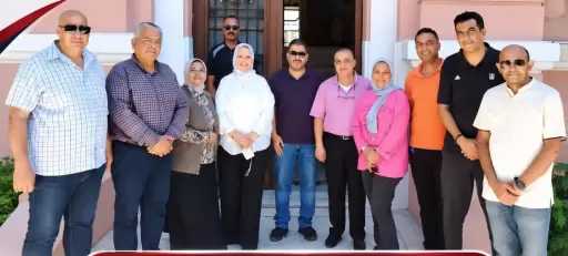 زيارة ومتابعة ميدانية رئيس مجلس إدارة الجمعية العامة للمعاهد القومية لمدرسة ليسيه الإسكندرية استعدادات للعام الدراسي الجديد