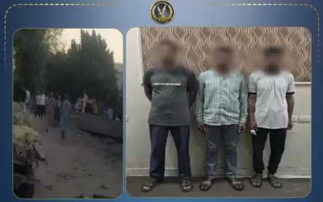 مشاجرة بالحجارة بسبب خلافات الجيرة.. إصابة 3 وضبط 4 أشخاص بإيتاي البارود