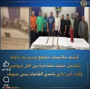 ”نخنوخ بني سويف”.. حطم قاعة حفلات البارون لفرض السيطرة والنفوذ