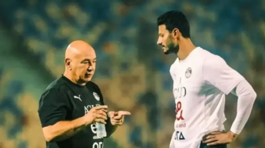  محمد الشناوي وحسام حسن 