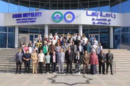 انطلاق الدراسة بكلية بنها ووهان للدراسات العليا.. ونائب رئيس الجامعة ووفد صيني يتابعان انتظام العملية التعليمية