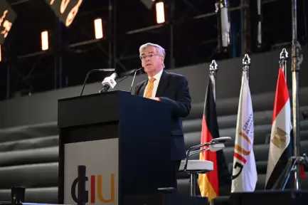 جورج لوي: تطور «GIU» واكب نمو العاصمة الإدارية الجديدة.. والخريجون عاشوا رحلة البناء والتطور