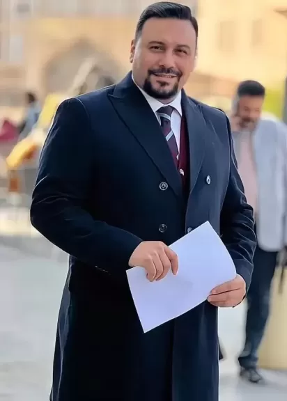 المحامى أحمد مهران مقدم البلاغ 