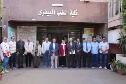 طب بيطري بنها تستقبل لجنة اعتماد البورد المصري لتخصص طب وجراحة المجترات والإبل