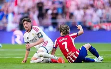 أتلتيكو مدريد يسخر من ريال مدريد بسبب عودة فالفيردي السريعة