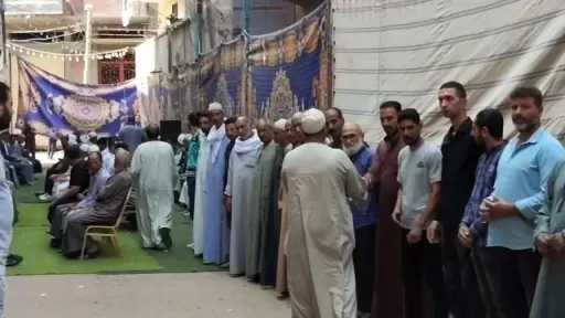 «الحزن يخيم على العطف».. توافد الأهالي على سرادق عزاء مضيفة الطيران عزة رمزي قبل تشييع جثمانها بالبحيرة