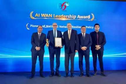 الجهاز القومي لتنظيم الاتصالات يحصد جائزة دولية للريادة في تطوير البنية التحتية الرقمية وتعزيز أمن الشبكات وحماية الأطفال على الإنترنت
