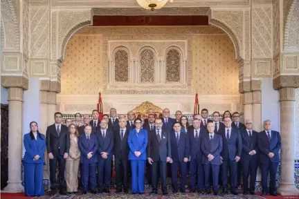 الملك محمد السادس يترأس مراسم تعيين الحكومة المغربية الجديدة برئاسة فاطمة الزهراء المنصوري