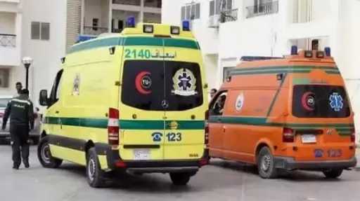 إصابة 12 شخصًا بينهم أطفال وشباب في انقلاب سيارة ربع نقل تقل عمالة بالنوبارية في البحيرة
