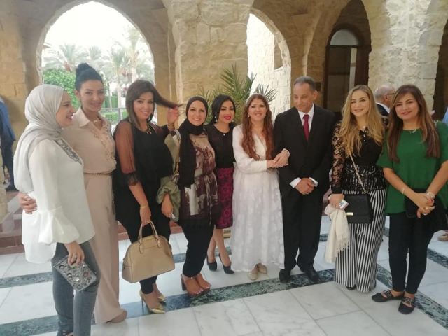 صورة من حفل عقد القران